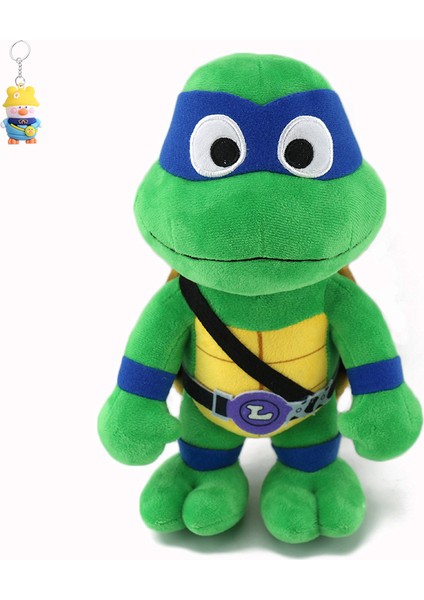 Q Versiyonu Teenage Mutant Ninja Kaplumbağalar Peluş Oyuncaklar Büyük Gözlü Kaplumbağa Bebek Kaplumbağa Bebek Çevresel Çocuk Oyuncakları (Yurt Dışından)