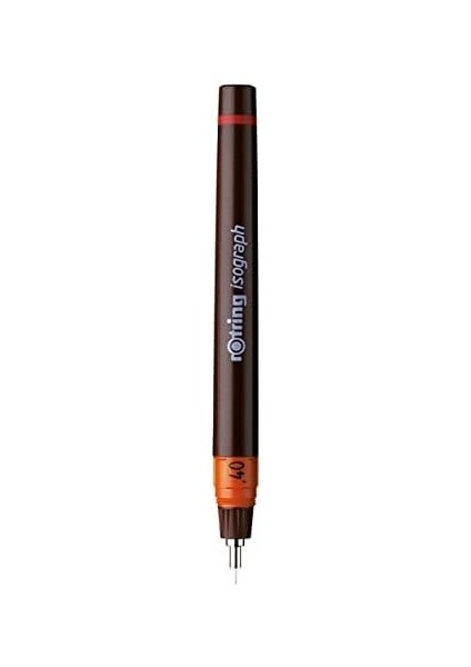 Isograph Teknik Çizim Kalemi, 0,4 Mm, Siyah Mürekkep