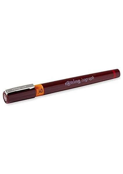 Isograph Teknik Çizim Kalemi, 0,4 Mm, Siyah Mürekkep
