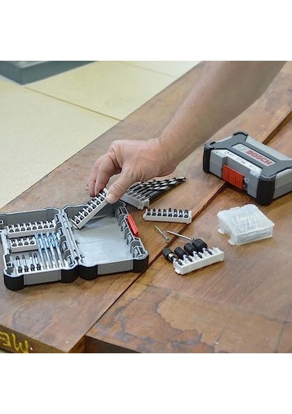 Profesyonel Standart Uç Tutucu (Impact Control, Pick And Click, 1/4 Inç Altıgen Şaft)