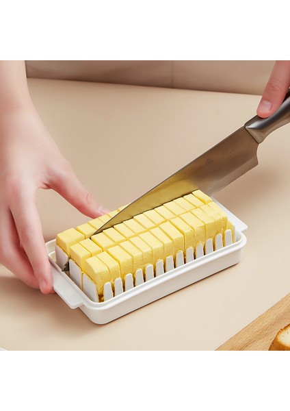 Ev Mutfak Japon Tarzı Kapaklı Dikdörtgen Peynir Parçası Kesme Saklama Kutusu (Yurt Dışından) fiyatları