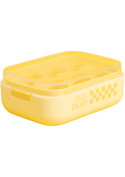 Yaz 6 Kare Preslenmiş Ev Tipi Buz Kutusu Kapaklı (Yurt Dışından)