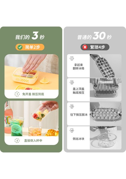 Yaz 6 Kare Preslenmiş Ev Tipi Buz Kutusu Kapaklı (Yurt Dışından) fırsatları