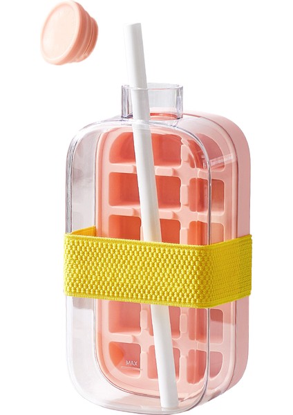 Açık Spor Pipet Presli Silikon Buz Karesi Kalıp (Yurt Dışından)