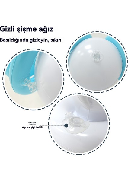 Sevimli Interaktif Çocuk Oyunları Şişme Tavşan Halkası Oyuncak (Yurt Dışından)