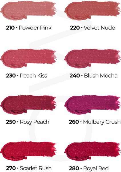 Yoğun Renk ve Nemlendirme Sağlayan Peptide Içerikli Ruj Profesyonel Makyaj Için Lipstick Pro - 250 Rosy Peach