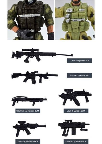 Eklemli 6 Hareketli Karakter Eğitici Oyuncak (Yurt Dışından)