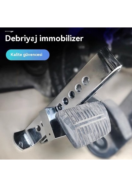 Araba Debriyaj Çok Fonksiyonlu Direksiyon Anti-Debriyaj Freni U-Kilitler (Yurt Dışından)