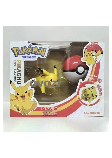 Pokémon Pokémon Hareketli Dönüşüm Oyuncak Topu (Yurt Dışından)