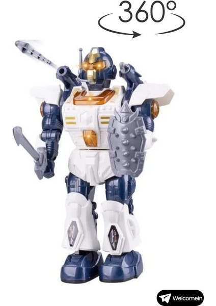 Walking Sesli Ok Atan ve 360 Derece Dönen Robot 6051