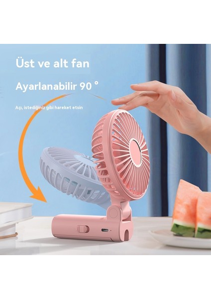 Açık Taşınabilir Asma Şemsiye USB Masaüstü Fan (Yurt Dışından)