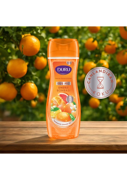 Fresh Sensations Enerji Bombası Duş Jeli 6X450 ml