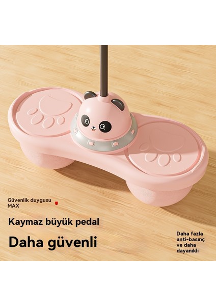 Çift Hava Yastığı Çocuk Atlama Topu Denge Atlama Oyuncak (Yurt Dışından)