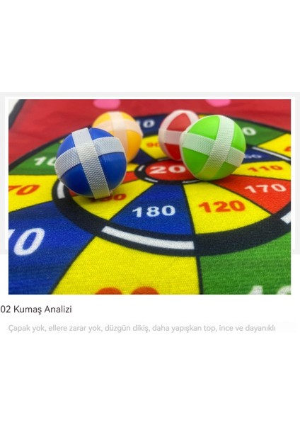 Çocuk Anaokulu Açık Yelek Yapışkan Top Kuyruk Atma Eğitici Oyuncak (Yurt Dışından)