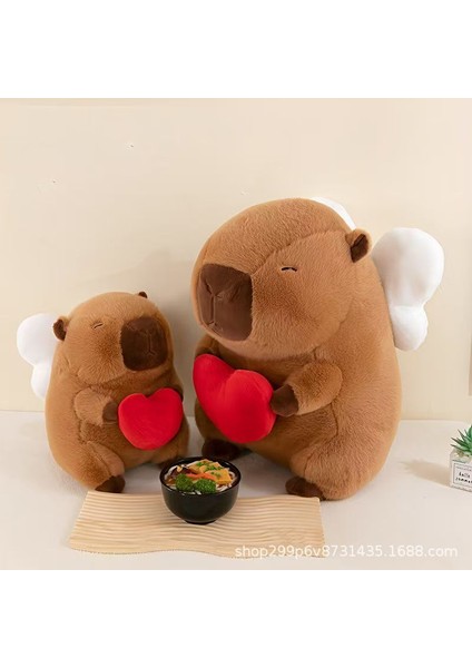 30CM Melek Kapbara Bebek Peluş Oyuncak (Yurt Dışından)