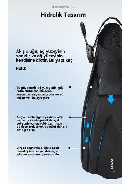 Yetişkin Ayarlanabilir Profesyonel Şnorkel Ekipmanları Yüzme Kurbağa Palet (Yurt Dışından)