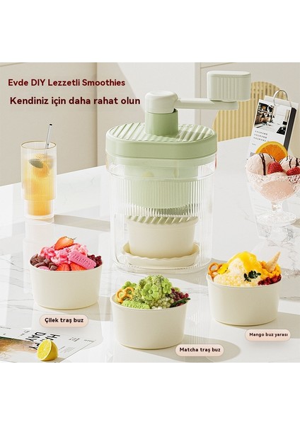 Ev Küçük Manuel El Krank Buz Makinesi (Yurt Dışından) fiyatları