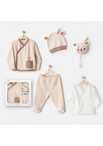 Adventurous Bear 5'li Hastane Çıkışı Beige