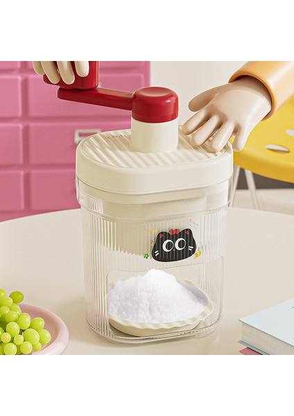 Ev Yapımı Küçük El Kranklı Kum Buz Makinesi Manuel Traş Buz Makinesi (Yurt Dışından) indirimleri