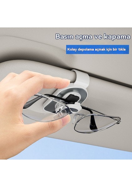 Araç Çok Fonksiyonlu Güneşlik Araba Gözlük Kelepçesi (Yurt Dışından) fırsatları