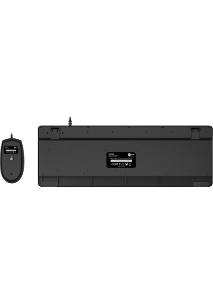 CM106 USB Kablolu Türkçe Q Klavye & Mouse Set Siyah