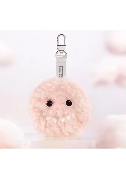 Anahtar Buckle Instinctoy Fluffy Peluş Kolye Serisi 2 Li Kutu Oyuncak Bebek Sevimli Anime Figür Süsleri Hediye Koleksiyonu: Gül Pudrası (Yurt Dışından)