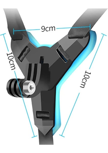 Motorsiklet Kask Önü Takılan Telefon Tutucu Aksiyon Kamerası Takılabilen Aparat