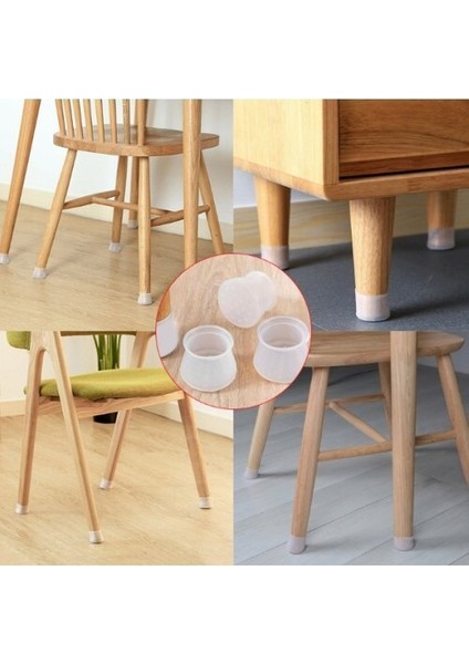 Masa Sandalye Ayak Koruyucu 12 Adet fırsatları