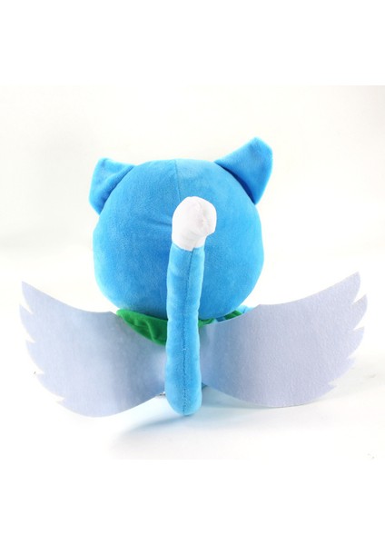 Fairy Tail Mutlu Balık Tutan Natsu Kedi Peluş Bebek (Yurt Dışından)