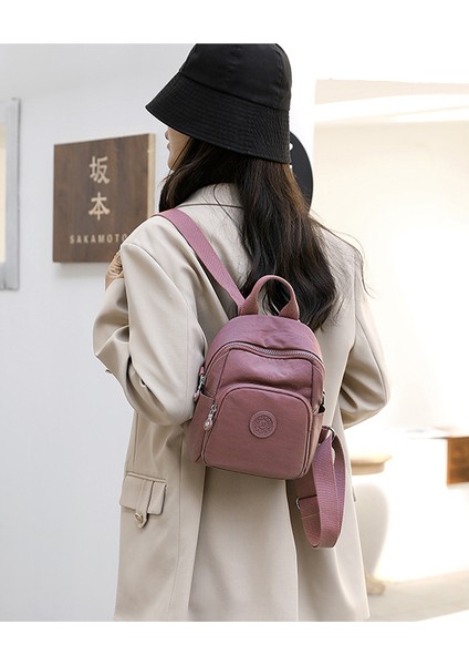 Mini sırt çantası el çantası kadın sırt çantası Oxford kumaş gündelik çok amaçlı omuz çantası (Yurt Dışından) modelleri