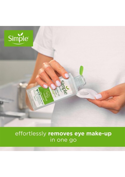 Kind To Skin Hasas Göz Makyaj Temizleyici Yağsız, Su Bazlı 125 ml