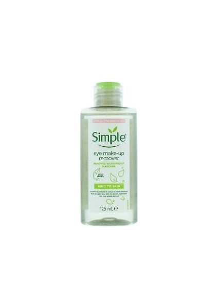 Kind To Skin Hasas Göz Makyaj Temizleyici Yağsız, Su Bazlı 125 ml