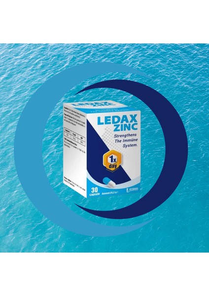 Ledax Zinc 30 Kapsül