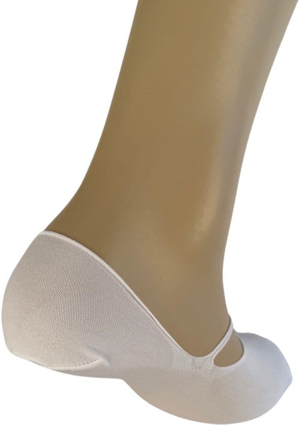 Beyaz Bayan Balerin Babet Çorap 173 fırsatları