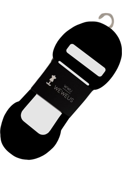 Siyah Bayan Yoga Babet Çorap 172