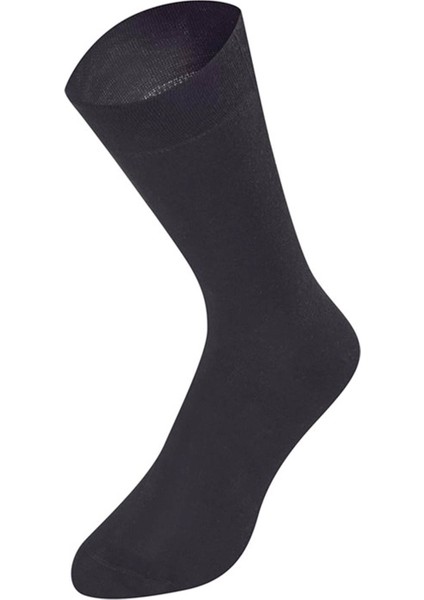 Siyah Erkek Merserize Çorap 718