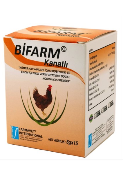 Bifarm Kanatlılar Için Prebiotik Enzim