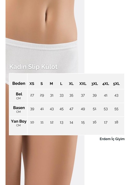 Erdem Siyah Ribanabayan Külot 2500