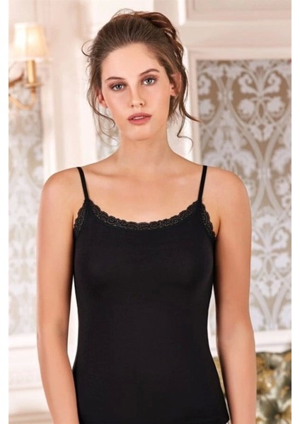 Berrak Kadın Dantelli Ip Askılı Atlet 2042