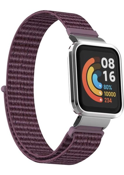 Xiaomi Redmi Watch (Mi Watch Lite) Uyumlu Krd-61 Hasır Kordon Zore - NO10