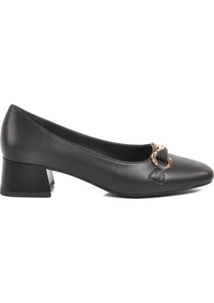 8671032 Z Siyah Kadın Günlük Topuklu Ayakkabı modelleri