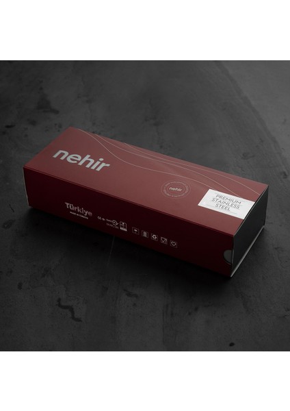 Nehir 5 Parça Paslanmaz Çelik Maşa Takımı