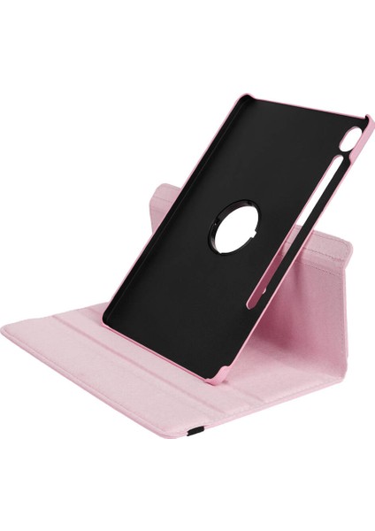 Galaxy Tab S9 Uyumlu Zore Dönebilen Standlı Kılıf-Pembe