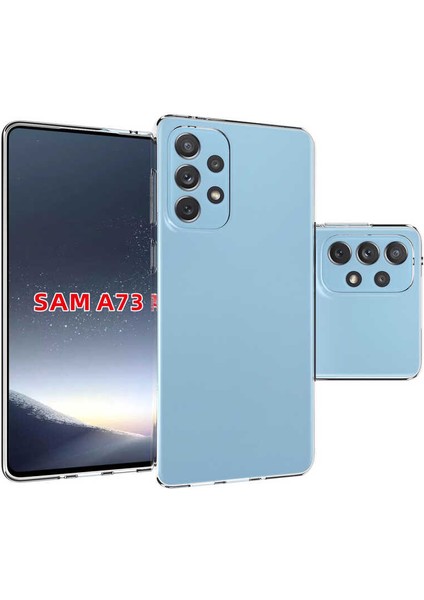 Galaxy A53 5g Kılıf F10T Süper Silikon Kapak-Renksiz