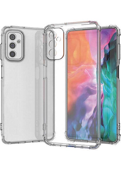 Galaxy M23 Kılıf F10T 2mm Anti Shock Silikon-Renksiz