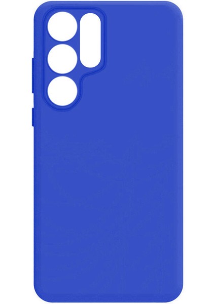 Galaxy S24 Ultra Kılıf F10T Biye Silikon-Mavi
