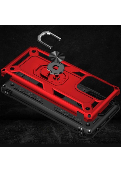 Xiaomi Mi 11T Pro 5g Kılıf F10T Vega Kapak-Kırmızı