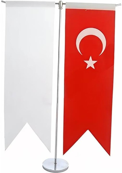 Kırlangıç Beyaz Masa Bayrağı (10-Luk) (Süblimasyon)