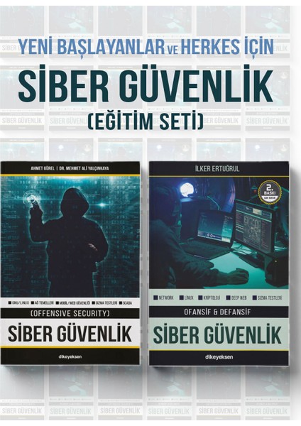 Yeni Başlayanlar ve Herkes Için Siber Güvenlik Eğitim Seti (2 Kitap)