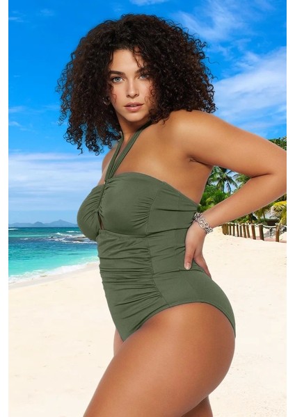 Konforlu Plus Size Mayo Tasarım Büyük Beden Battal Boy Uv Korumalı Su Sporları Için fiyatları